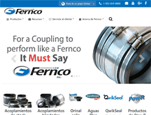 Tablet Screenshot of fernco.com.mx