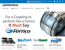 Tablet Screenshot of fernco.com.br